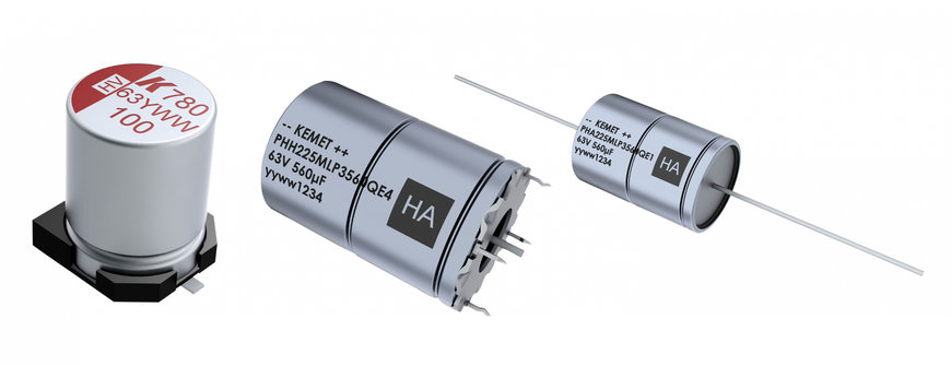 KEMET Advances Hybrid Aluminum Polymer Capacitor Technology for Automotive and Industrial Applications